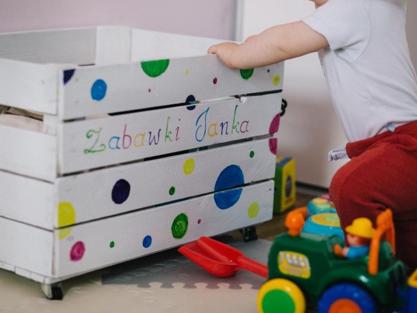 Caja de juguetes del consultorio